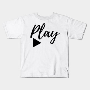 Push Play Kids T-Shirt